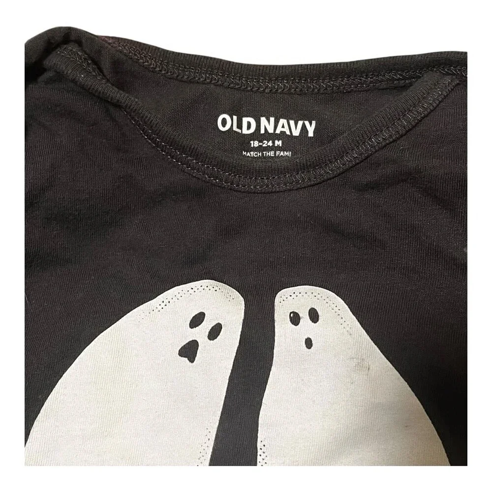18mo Halloween clothing lot Old Navy Carters Cat&Jack 18-24 Ghost Skeleton 7pc